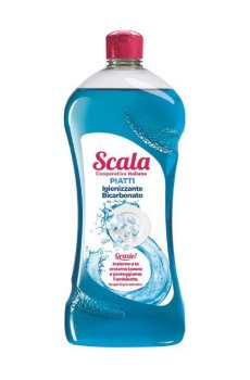 Гель-концентрат для мытья посуды Scala Piatti Igienizzante Бикарбонат, 750 мл