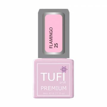 Гель-лак для ногтей Tufi profi Premium Flamingo 25 Нежный лепесток, 8 мл Гель-лак для ногтей Tufi profi Premium Flamingo 25 Нежный лепесток, 8 мл