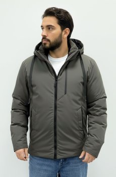 Зимняя мужская куртка зеленого цвета SB-25272-olive