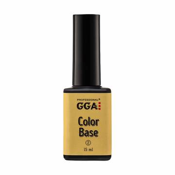 Цветная база для гель-лака GGA Professional Color Base 2, 15 мл Цветная база для гель-лака GGA Professional Color Base 2, 15 мл