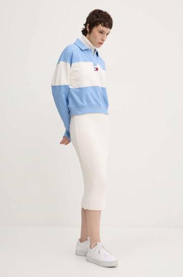 Кофта Tommy Jeans женская узор DW0DW18705 Кофта Tommy Jeans женская узор DW0DW18705