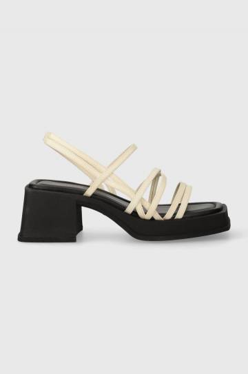 Кожаные сандалии Vagabond Shoemakers HENNIE цвет бежевый 5337-101-02 Кожаные сандалии Vagabond Shoemakers HENNIE цвет бежевый 5337-101-02
