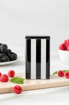 Контейнер для їжі з кришкою - чорний