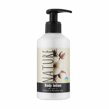 Лосьон для рук и тела Bioton Cosmetics Nature Body Lotion Смягчение и восстановление, с маслом хлопка, 300 мл Лосьон для рук и тела Bioton Cosmetics Nature Body Lotion Смягчение и восстановление, с маслом хлопка, 300 мл