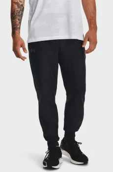 Мужские черные спортивные брюки QUALIFIER RUN ELITE PANT Черный M Under Armour 1379289-001
