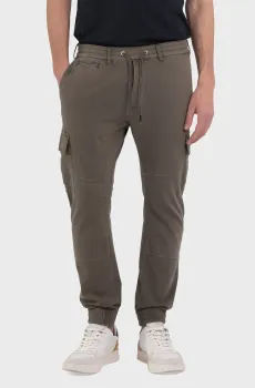 Мужские оливковые карго Оливковый S Replay M9825A.000.23102G