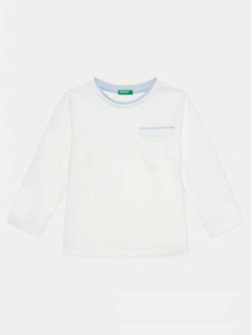 United Colors Of Benetton Блузка 3KWZG10F5 Білий Regular Fit United Colors Of Benetton Блузка 3KWZG10F5 Білий Regular Fit