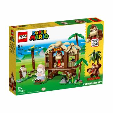 Конструктор LEGO Super Mario Дом на дереве Донки Конг, 555 деталей, от 8 лет (71424) Конструктор LEGO Super Mario Дом на дереве Донки Конг, 555 деталей, от 8 лет (71424)