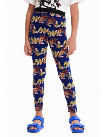 Desigual Легінси 23SGKK03 Cиній Slim Fit Desigual Легінси 23SGKK03 Cиній Slim Fit
