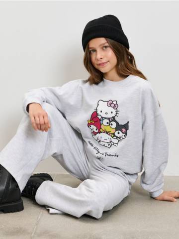 Світшот Hello Kitty - сірий Світшот Hello Kitty - сірий