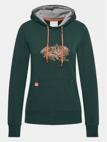 Viking Світшот Bamboo Panaka Hoodie Lady 730/25/8883 Зелений Regular Fit Viking Світшот Bamboo Panaka Hoodie Lady 730/25/8883 Зелений Regular Fit