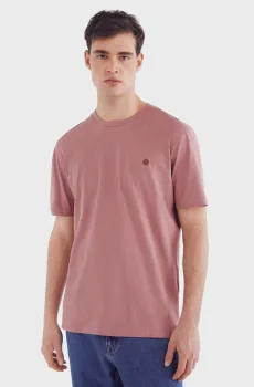 Мужская розовая футболка Розовый M SPRINGFIELD 7122284