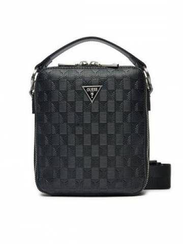 Guess Плоска сумка HMTODE P5153 Чорний Guess Плоска сумка HMTODE P5153 Чорний