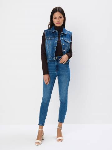 Mohito - Джинси skinny PETITE - синій - 32 Mohito - Джинси skinny PETITE - синій - 32