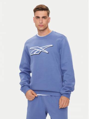 Reebok Світшот Vector Logo 100202411 Голубий Regular Fit Reebok Світшот Vector Logo 100202411 Голубий Regular Fit