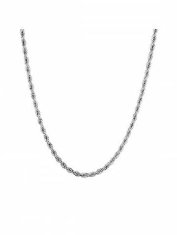 ICED STUFF Ланцюжок Rope Біле золото ICED STUFF Ланцюжок Rope Біле золото