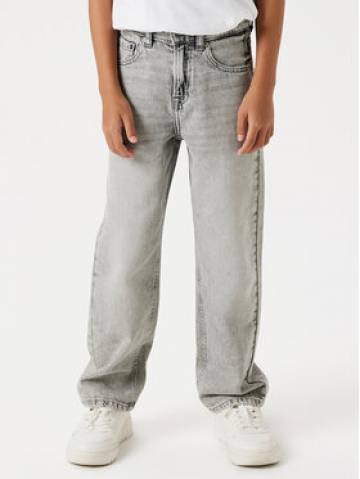 NAME IT Джинси Ryan 13224456 Сірий Straight Fit