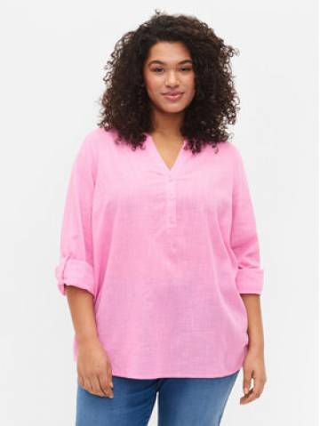 Zizzi Блузка CA02361A Рожевий Regular Fit Zizzi Блузка CA02361A Рожевий Regular Fit