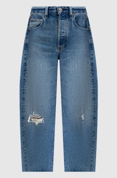 Синие джинсы Ayla с прорехами