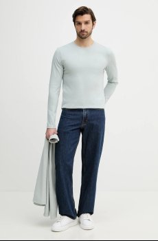 Хлопковый лонгслив BOSS Orange