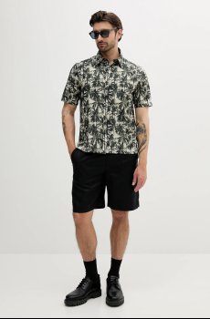 Хлопковая рубашка Armani Exchange