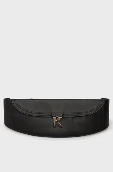 Женский черный ремень K LOCK CORSET BELT Черный 65 Karl Lagerfeld 241W3102