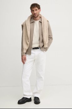 Шерстяная куртка-рубашка Samsoe Samsoe