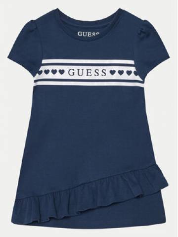 Guess Повсякденна сукня K5RK04 KA6W4 Cиній Regular Fit Guess Повсякденна сукня K5RK04 KA6W4 Cиній Regular Fit