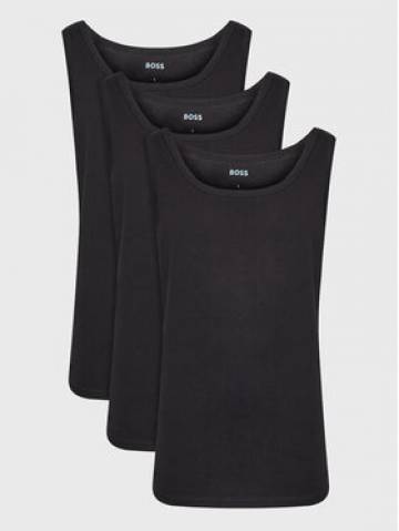 Boss Набір 3 майок 50475278 Чорний Regular Fit Boss Набір 3 майок 50475278 Чорний Regular Fit