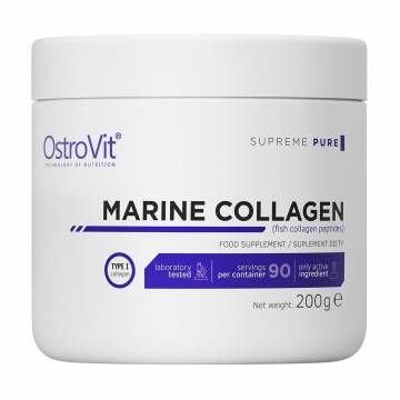 Морской коллаген OstroVit Marine Collagen, со вкусом персика, в порошке, 200 г Морской коллаген OstroVit Marine Collagen, со вкусом персика, в порошке, 200 г