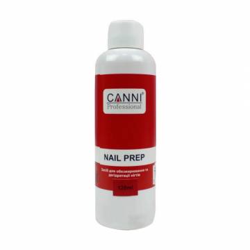 Средство для обезжиривания и дегидратации ногтей Canni Nail Prep, 120 мл Средство для обезжиривания и дегидратации ногтей Canni Nail Prep, 120 мл