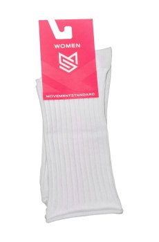 Носки женские MovementStandard MS M0106S высокие, без резинки, 00 светло-серые меланж, размер 36-40