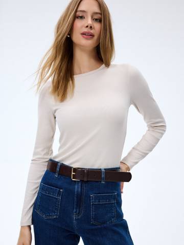 Mohito - Обтисла блузка - бежевий - M