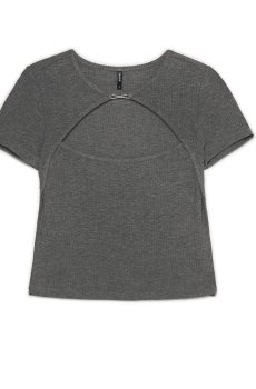 Cropp - Блузка - темно-сірий