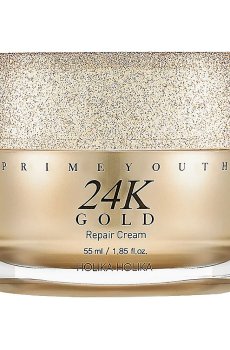 Восстанавливающий крем для лица Holika Holika Prime Youth 24K Gold Repair Cream с золотом, 55 мл