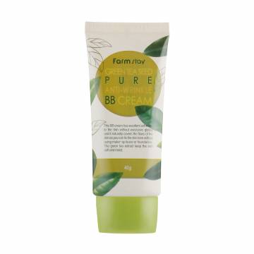 BB-крем для лица FarmStay Green Tea Seed Pure Anti-Wrinkle BB Cream с семенами зеленого чая, против морщин, 40 г BB-крем для лица FarmStay Green Tea Seed Pure Anti-Wrinkle BB Cream с семенами зеленого чая, против морщин, 40 г