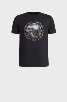 Детская черная футболка Y Challenger Graphic Tee Черный 7 Under Armour 6013772-001
