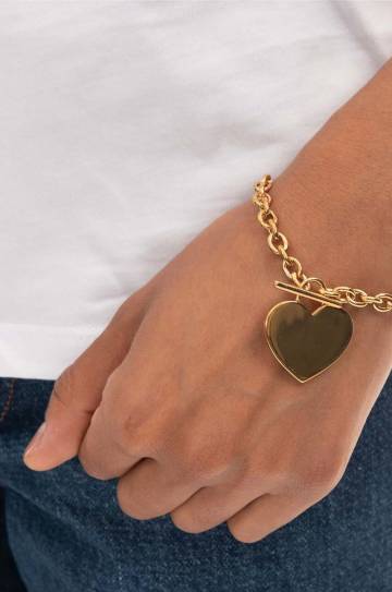Браслет A.P.C. Bracelet Logo Coeur мужской MEACC.M70725-GOLD Браслет A.P.C. Bracelet Logo Coeur мужской MEACC.M70725-GOLD