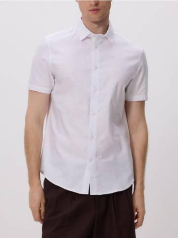 Reserved - Сорочка slim fit із високим вмістом бавовни - білий - 178DV-00P Reserved - Сорочка slim fit із високим вмістом бавовни - білий - 178DV-00P