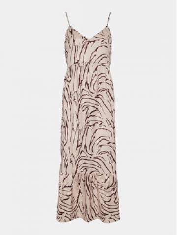 Pieces Літня сукня Sade 17146543 Бежевий Wide Fit Pieces Літня сукня Sade 17146543 Бежевий Wide Fit