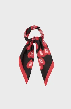 Женский черный платок Черный ONESIZE HUGO 50535470;005