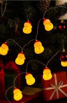 Різдвяні LED-ліхтарики - червоний