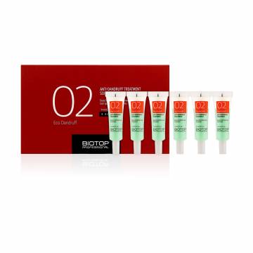 Ампулы для волос Biotop Professional 02 Eco Dandruff Treatment против перхоти, 6*11 мл Ампулы для волос Biotop Professional 02 Eco Dandruff Treatment против перхоти, 6*11 мл