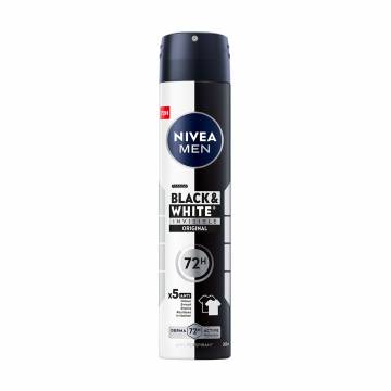Антиперспирант NIVEA MEN Original Черное и белое, невидимый, 200 мл Антиперспирант NIVEA MEN Original Черное и белое, невидимый, 200 мл