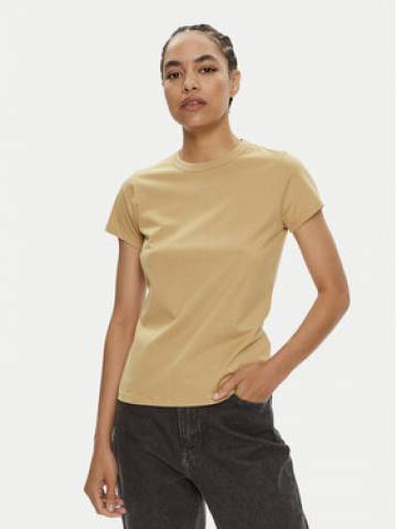 Calvin Klein Футболка Nano Logo K20K207212 Бежевий Slim Fit Calvin Klein Футболка Nano Logo K20K207212 Бежевий Slim Fit