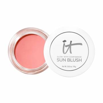 Румяна для лица It Cosmetics Glow With Confidence Sun Blush 10 Sunlit, 18 г Румяна для лица It Cosmetics Glow With Confidence Sun Blush 10 Sunlit, 18 г