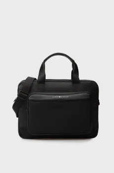 Мужская черная сумка для ноутбука FOUNDATION Черный ONESIZE Tommy Hilfiger AM0AM13626