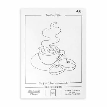 Блокнот 4Profi Line Sketchbook One A6, 20 листов, 10.5*14.8 см (54958) Блокнот 4Profi Line Sketchbook One A6, 20 листов, 10.5*14.8 см (54958)