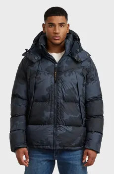 Мужская темно-синяя камуфляжная куртка Whistler Синий XXL G-Star RAW D26885,C441