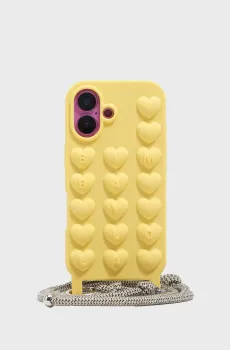 Женский желтый чехол для iPhone 16 Желтый ONESIZE Bimba Y Lola 261BAFT04.27100